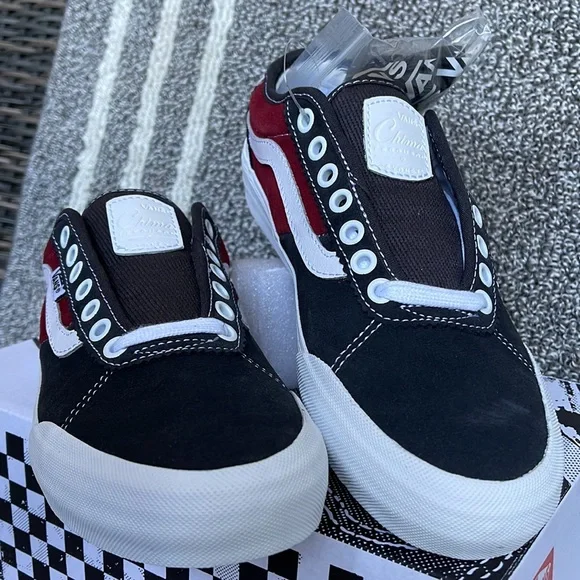 Vans Chima 2 Asphalt/Pomegranate WMNS - Picture 8 of 16